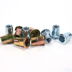 Mạ kẽm Đầu phẳng đầy đủ lục giác đinh tán NUT - Product Image 1