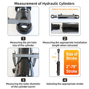 Cilindros Hidráulicos para Excavadora de 8 Toneladas y 80 mm de Diámetro, Incluyendo Productos Disponibles para Entrega Inmediata Internacional - Product Image 5