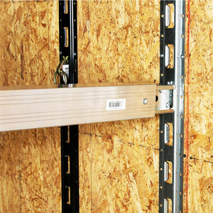 E Track Bolt-On Tie-Down Rail สำหรับขนส่งสินค้าบนรถปิคอัพ,รถบรรทุก,รถพ่วงผูกรางเหล็กชุบสังกะสีแบบผูกลงในแนวตั้ง - Product Image 6