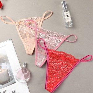 Culotte en <span class=keywords><strong>dentelle</strong></span> et string <span class=keywords><strong>taille</strong></span> basse G, Lingerie érotique, vente en gros - Product Image 5