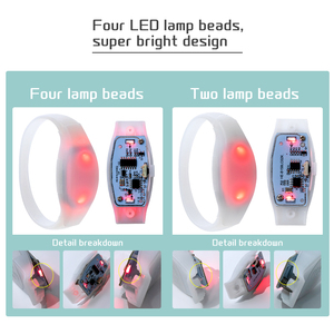 سوار LED للتحكم عن بعد بتقنية DMX وإضاءة RGB من Longstargift للفعاليات وتفاعل الجمهور وخلق أجواء حفلات موسيقية - Product Image 4