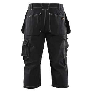 BLAKLADER - 154013709900D88 Pantalones cortos piratas Black - EAN 7330509476161 PANTALONES DE TRABAJO PANTALONES CORTOS DE TRABAJO - Product Image 3