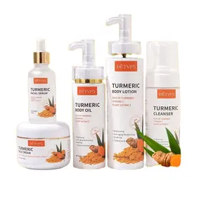 Factory OEM ODM Hot Sale Mineral Turmeric Facial Cleanser 3IN1 Brightening VC Gel Cleanser 150ml Face Wash