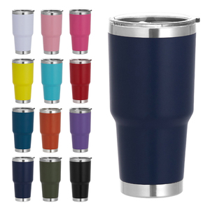 Factory Wholesale 30oz Stainless Steel Magnetic Cover Insulated Vacuum Tumbler with Magnetic Lid 6-12 Hours Thermal Insulation - Product Image 1