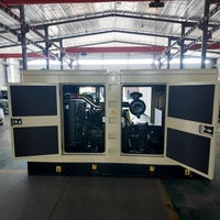 Générateur diesel triphasé silencieux à démarrage automatique Perkins Cummins Weichai CE 50KW-100KW pour l'alimentation des usines