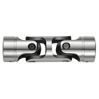 Petit joint universel à double articulation à axe croisé avec vis supérieure fixe, transmission de précision