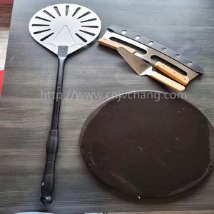 OMAKE LFGB Sertifikalı Kordiyerit <span class=keywords><strong>Pizza</strong></span> Taşı Seti, <span class=keywords><strong>Pizza</strong></span> Kesici ve Alüminyum Alaşımlı & Paslanmaz Çelik <span class=keywords><strong>Pizza</strong></span> Küreği ile - Product Image 6