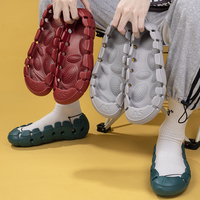 Nouvelles pantoufles de massage des pieds en réflexologie à bout fermé pour l'intérieur et l'extérieur, unisexes, tendance été