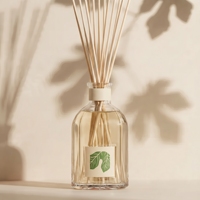 Diffuseur à bâtonnets, Bouteille de diffuseur, Ensemble diffuseur à bâtonnets, Bouteille en verre ambré, Bouteille en verre dépoli avec boîte, Luxe, 150 ml, Bouteille en verre vide pour diffuseur à bâtonnets