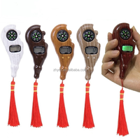 Tasbih numérique, chapelet électronique, compteur avec boussole, pompon, lumière LED, jouet de jeu de doigts, réinitialisation manuelle, outil de décompression et de relaxation