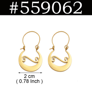 1 Par / Pendientes de las Islas Canarias para Mujer - Joyería Canaria de Acero Inoxidable # 559162 - Product Image 5