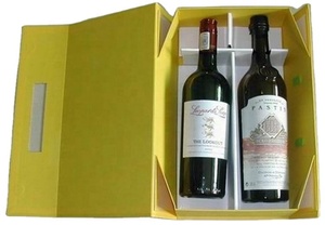 Venta al por mayor caja de regalo de <span class=keywords><strong>vino</strong></span> premium caja de <span class=keywords><strong>vino</strong></span> <span class=keywords><strong>para</strong></span> almacenamiento destilado de vodka - Product Image 2