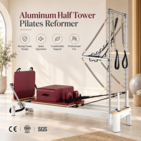Machine de Pilates Reformer en aluminium multifonctionnelle de type avancé, personnalisée, de luxe et haut de gamme, avec tour