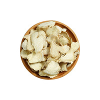 Vente en gros de gingembre séché 100% naturel de Chine, tranches de gingembre séché instantanément, poudre de racines de gingembre et granulés de gingembre déshydratés, bandes de gingembre