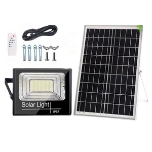 Réverbères solaires Ip65 Led 50 100 200 300 600 2000W réflecteurs lampe de projecteur <span class=keywords><strong>extérieur</strong></span> lumière de mise au point Led projecteur <span class=keywords><strong>solaire</strong></span> - Product Image 1