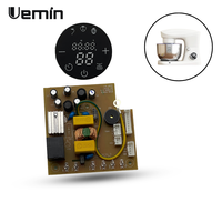 Carte de contrôle intelligente PCBA pour hachoir à viande, mixeur et centrifugeuse, avec développement de conception de carte PCB et assemblage SMT pour OEM d'appareils électroménagers de petite taille