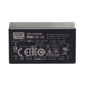 Meanwell IRM-01/02/03/05/10/15/20/30/45/60/90-3.3/5/<span class=keywords><strong>9</strong></span>/12/15/24/48 St Gemiddelde Goed Ingekapselde Type Pcb-Mount voeding Voedingsmodule - Product Image 6