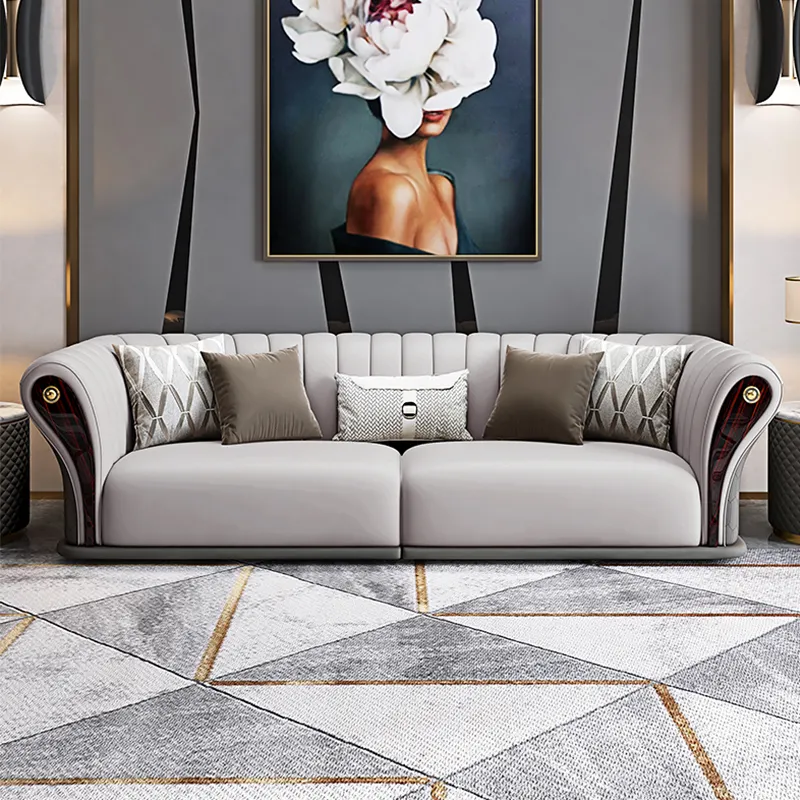 CY Factory Direkt verkauf Luxus Schlafs ofa 3-Sitzer Wohnzimmer möbel Indoor Samt Stoff Couch Sofa