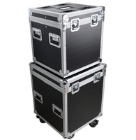 Boîtier de câble de transport lourd personnalisable pour le stockage de voyage en avion Boîtier de route en aluminium avec support OEM & ODM