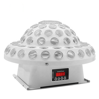 Lumière LED multicolore Magic Ball DMX, laser, champignon, contrôlée par la voix, lumières DJ RGBW, discothèque, scène, CRI 95, IP33, dimmable