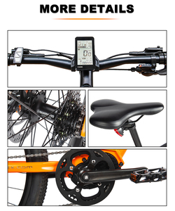 Bicicleta eléctrica de montaña Central Motor Ebike de 29 pulgadas y 48V con motor central - Product Image 4