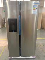 Réfrigérateur commercial à grande capacité de conception moderne 608L, côte à côte