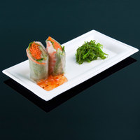 Zware Wegwerp Rechthoek Borden Serveerschaal Suikerriet Bagasse Bord Voor Buiten Serveren Maaltijden Snacks Desserts Fruit