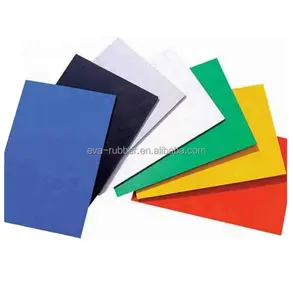 High Density 2mm Solid Plain Goma Color EVA Foam Sheet For Children Handcraft EVA Plastic Material Foamy Paper