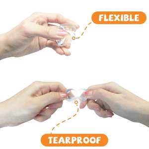 Protector de Goma transparente anticolisión de PVC para bebés ángulo de mesa de Seguridad protector de borde redondeado - Product Image 3