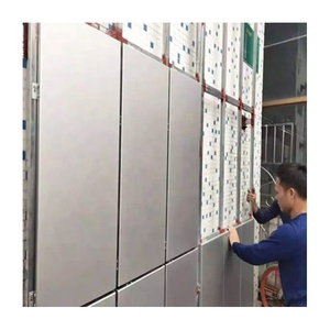 Castellated nhôm Ốp mặt tiền Rèm tường nội thất và ngoại thất tấm Tường nhà trang trí nội thất Tấm bánh sandwich - Product Image 1