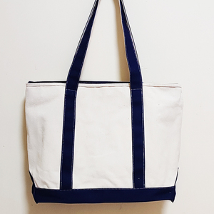 Tùy chỉnh bông tự nhiên công suất lớn bông vải mua sắm Túi tote - Product Image 2