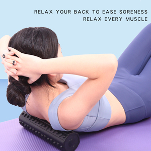 Cường Độ Cao Rung 5 Tốc Độ Vòng Tập Thể Dục Pilates Yoga Massager Điện Rung Con Lăn Bọt - Product Image 4