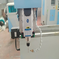 Mesin CNC Mini Desktop Mini Router Pengukir untuk Kayu PCB Kuningan Aluminium-untuk Mesin Pembuat Jendela Pintu