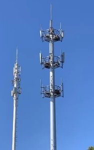 <span class=keywords><strong>Torre</strong></span> de Comunicación de Acero de un Solo Tubo de 50 Metros, <span class=keywords><strong>Torre</strong></span> de Antena de Transmisión de Acero Monopolar para Telecomunicaciones Móviles - Product Image 2