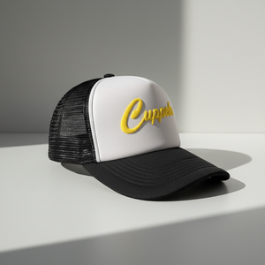 Casquette Trucker Personnalisée 5 Panneaux 100% Coton Réglable Unisexe Streetwear Sport pour Usage Décontracté en Extérieur - Product Image 1