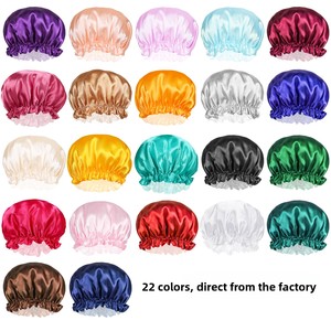 Gorro de satén de una sola capa superventas para mujer, con protección solar y cortavientos, ideal para dormir, limpieza del hogar y ducha. - Product Image 2