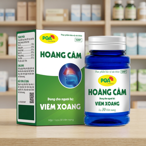 Suplemento de Salud de Origen Vietnamita, Remedios Herbales Tradicionales, Cápsulas de Scutellaria Baicalensis para Aliviar la Congestión Nasal, Dolor de Cabeza y Corrientes Nasales - Product Image 2