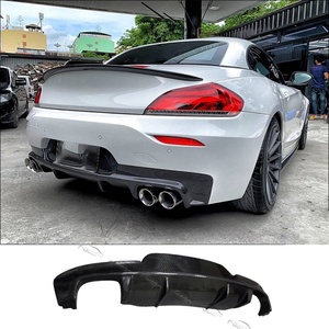 3D Style Carbon Fiber Fins Spoiler Wing <b>Splitter</b> Rear Bumper <b>Lip</b> Diffuser for BMW E89 Z4 2009-2016 - Product Image 3