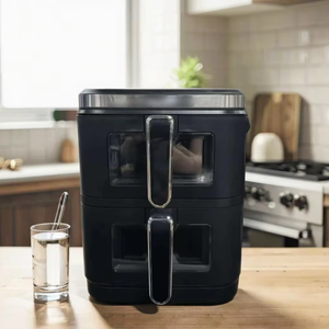 11L kép giỏ Nồi chiên không khí thiết kế mới nhất công suất lớn chất lượng cao hình ảnh cửa sổ nóng bán giá trị tốt nhất - Product Image 5