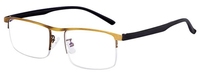 Lunettes de lecture progressives multifocales intelligentes pour hommes et femmes, à double usage, anti-lumière bleue, avec ajustement automatique