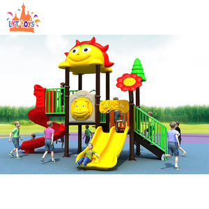 กระดานลื่นพลาสติกอุปกรณ์ความบันเทิงสำหรับเด็กสนามเด็กเล่นแบบพกพากลางแจ้ง - Product Image 4