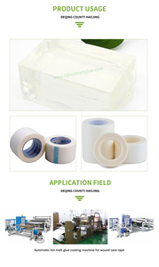 Adhésif sensible à la pression de haute qualité pour <span class=keywords><strong>bande</strong></span> adhésive médicale, colle thermofusible avec finition transparente blanche - Product Image 4