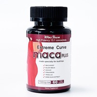 Extreme Curve Maca Plus Kapsül 0.6g * 60 Kırmızı ve Beyaz Şişe Yetişkin Kullanımı İçin Kemik Yoğunluğunu Artırır Hamile Kadınlar İçin Değil