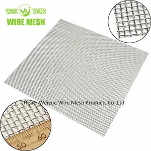 304/316 100 Micron anti-corrosão 1 de malha malha de arame de aço inoxidável Filtro de Tela de malha de arame de aço inoxidável uso para filtros