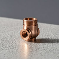 Usinage de pièces en alliage d'aluminium, pièces CNC en laiton, usinage de précision en acier inoxydable, fraisage de modèle 3D, bronze, cuivre