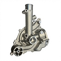 Boîtier de pompe à eau en acier inoxydable et aluminium usiné CNC 5 axes sur mesure VOVOGO pour l'industrie automobile, tolérance de 0,01 mm