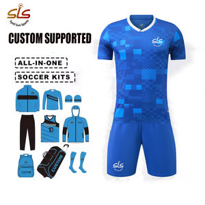 Ropa deportiva en blanco, uniforme de fútbol por sublimación, calidad superior, venta al por mayor, genérico con logotipo personalizado, camiseta de fútbol para jóvenes y adultos - Product Image 3