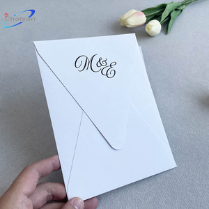 Cartes d'<span class=keywords><strong>invitation</strong></span> floquées pour <span class=keywords><strong>anniversaire</strong></span>, Quinceañera, avec enveloppe, invitations pour mariage à destination - Product Image 2
