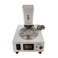 Machine à fabriquer des aimants de réfrigérateur Mide, modèle Mide-50E, aimant pneumatique pour badges 50x50MM, 110V, composants essentiels du roulement, 1 an de garantie