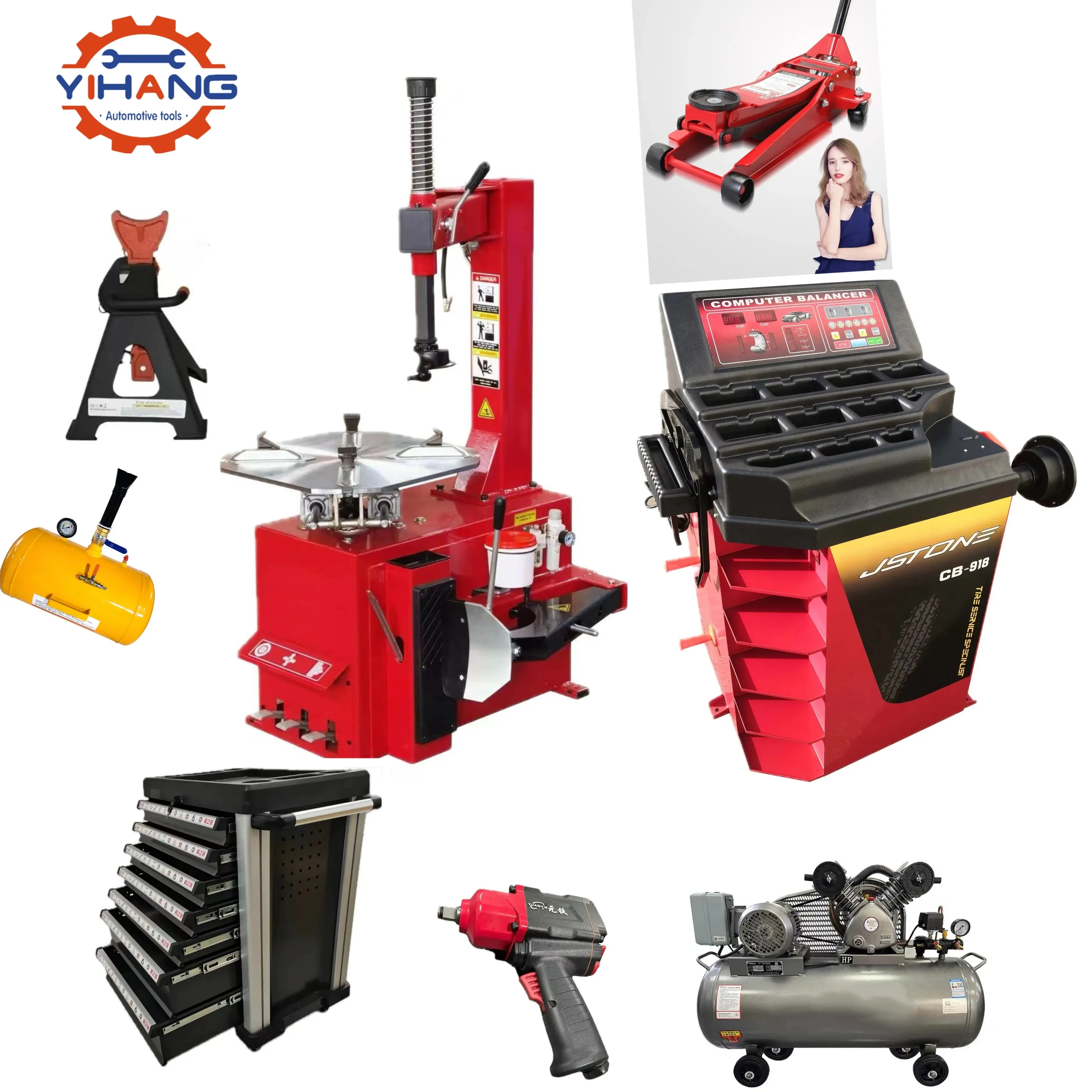 Vehicle Equipment Garage Equipment and Tools Tire Changer Machine Wheel balancer Combo